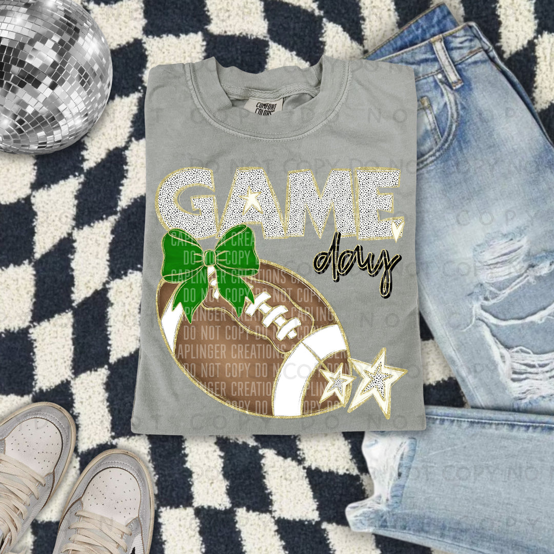 Game Day Football DTF Print