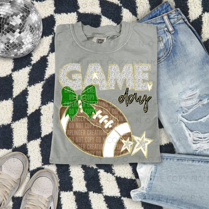 Game Day Football DTF Print
