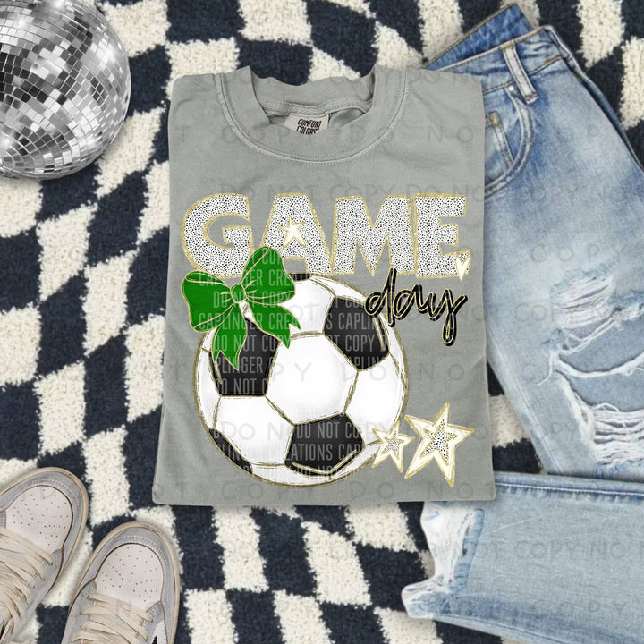 Game Day Soccer DTF Print