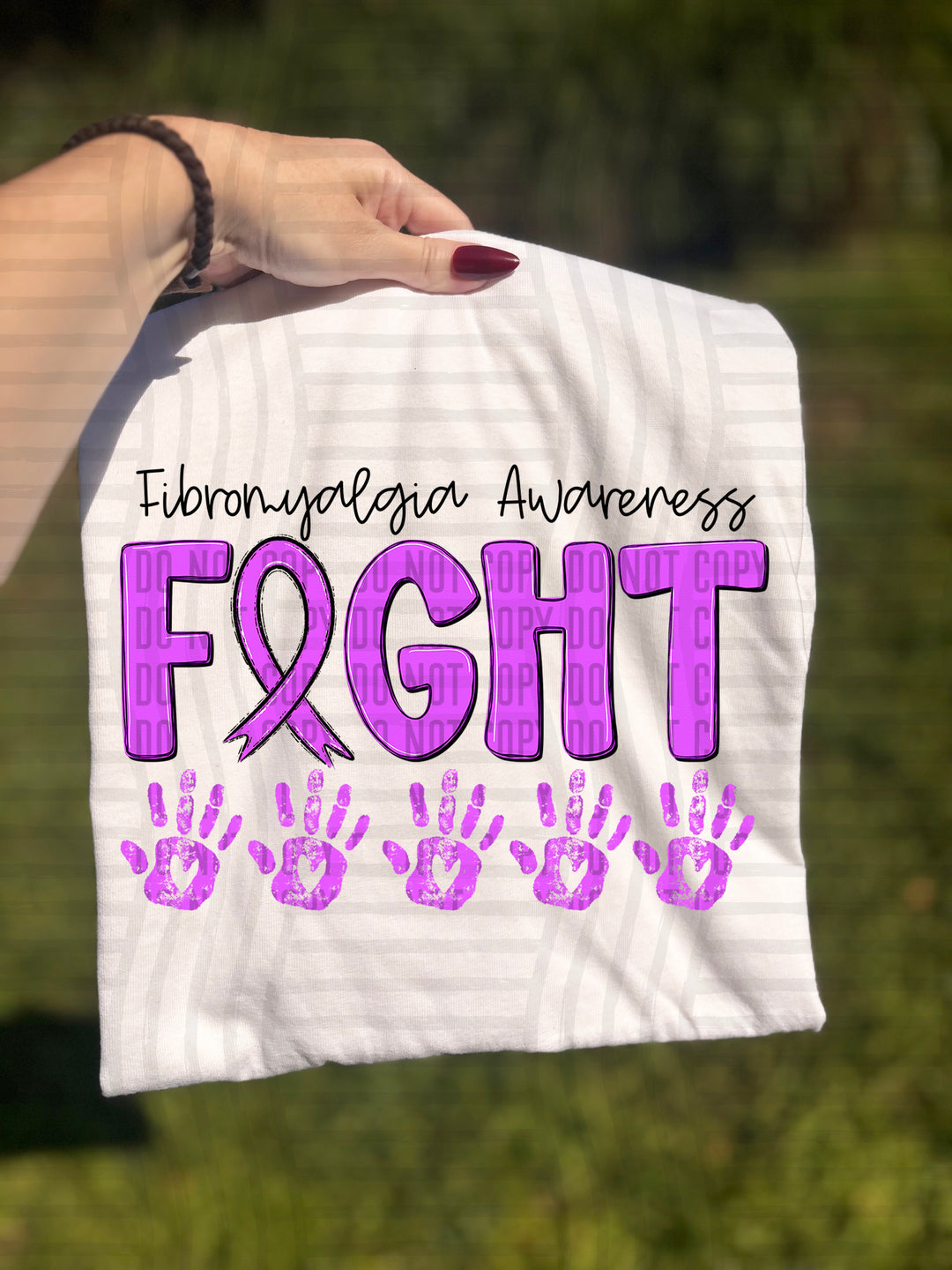 Fibromyalgia Arthritis Awareness DTF Print