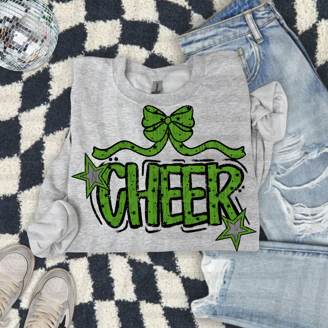 Cheer Bow DTF Print