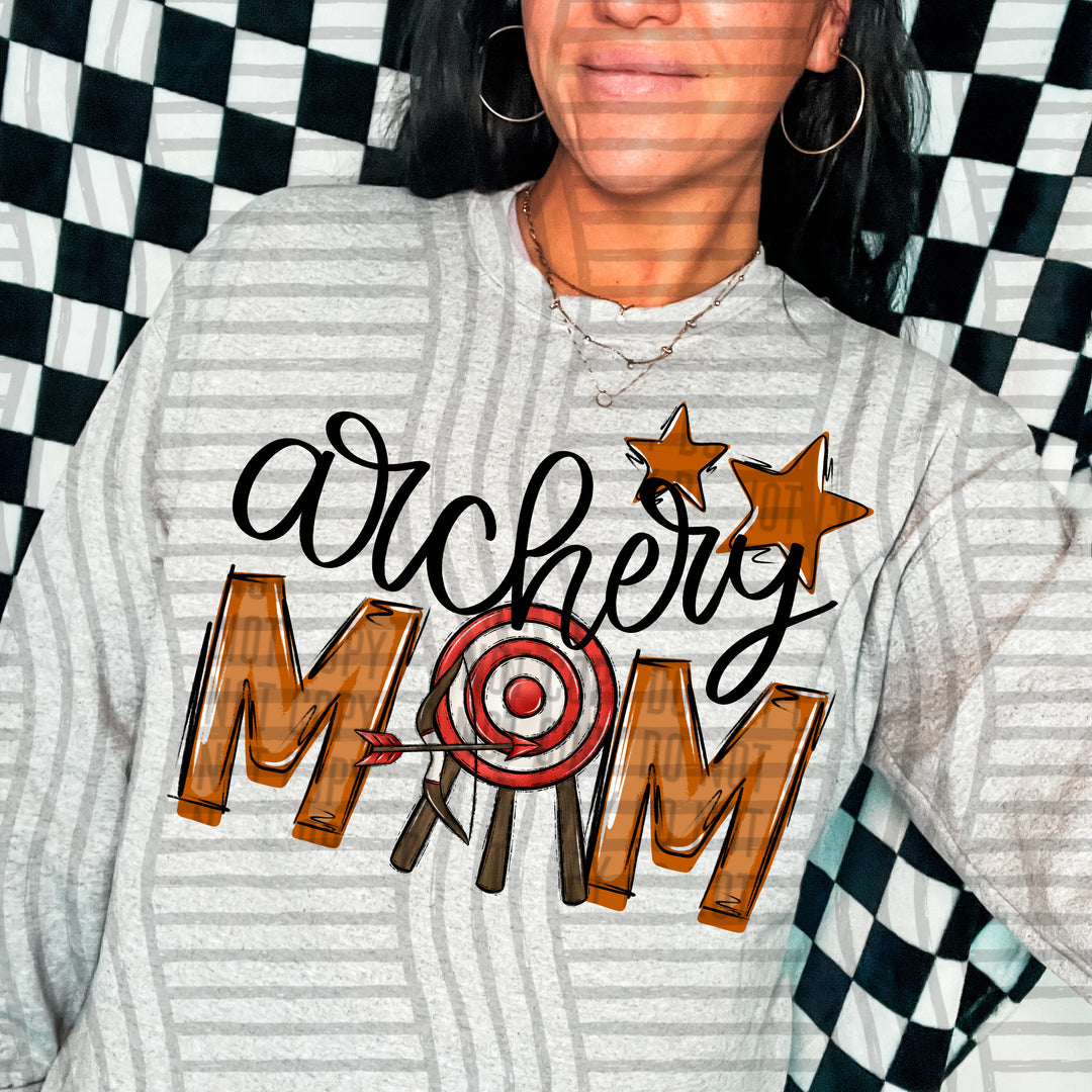 Sports Mom Archery DTF Print