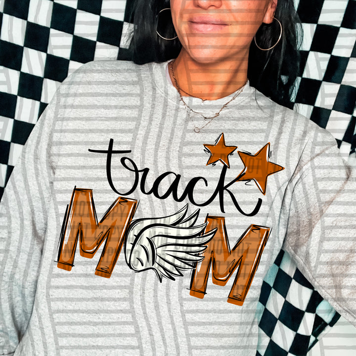 Sports Mom Track DTF Print