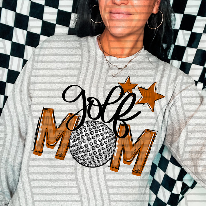 Sports Mom Golf DTF Print