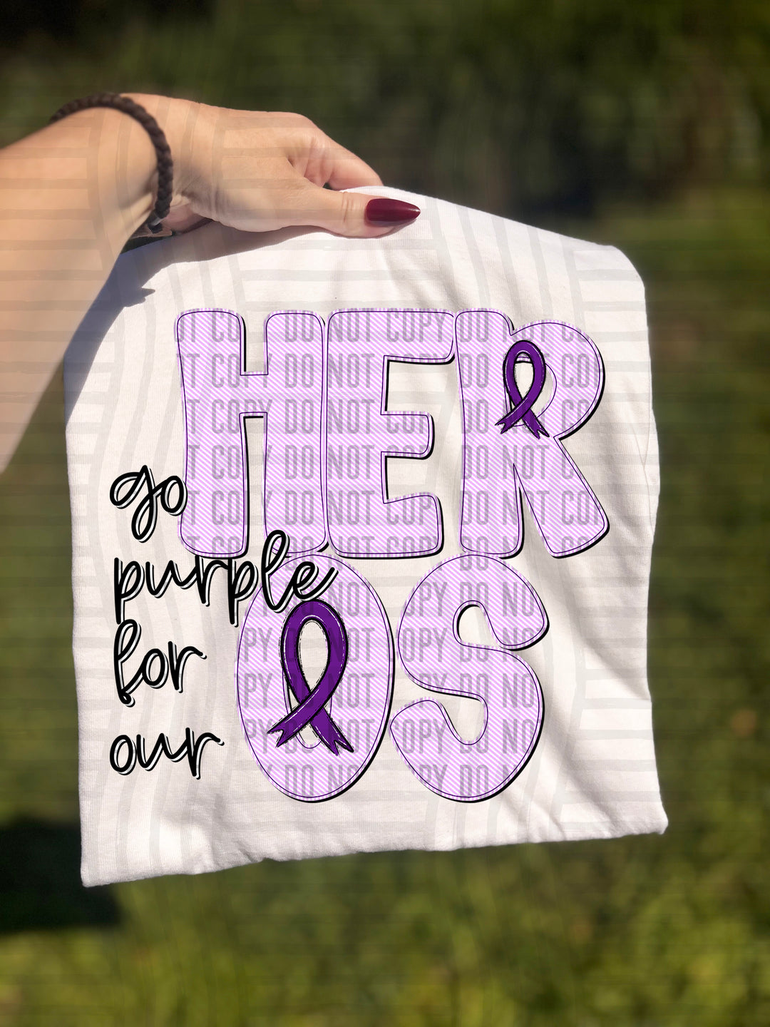 DV Awareness DTF Print