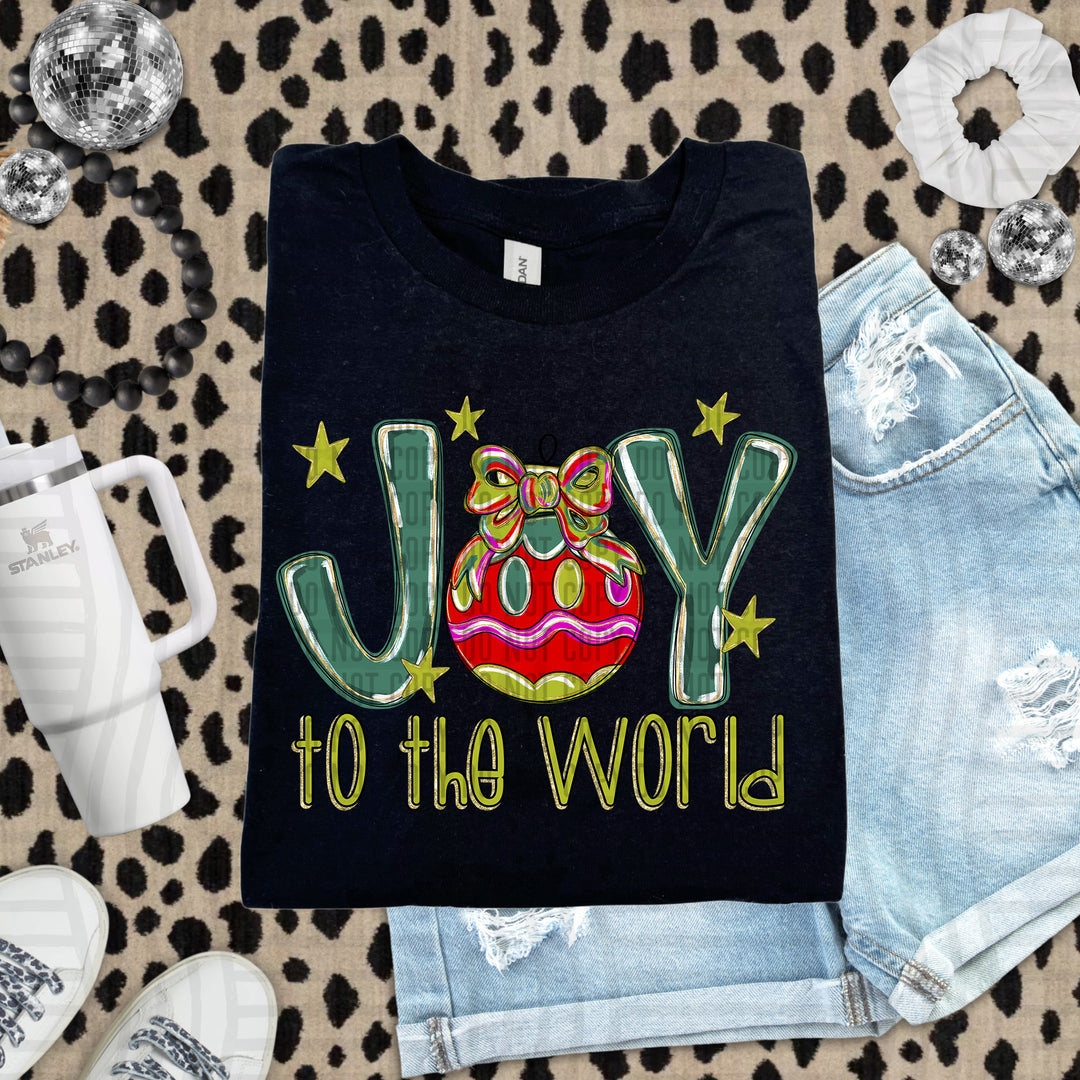 Festive Christmas DTF Print