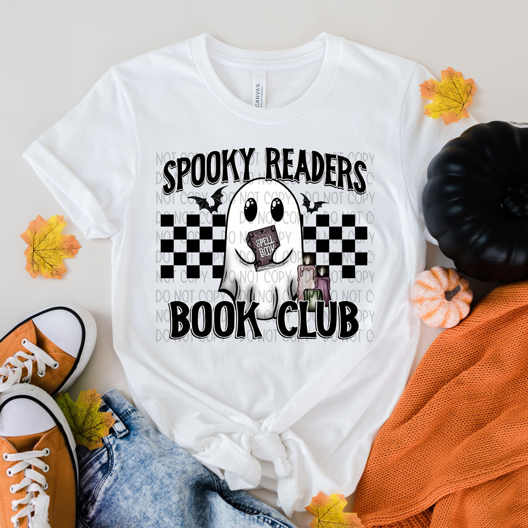 Spooky Readers Book Club DTF Print