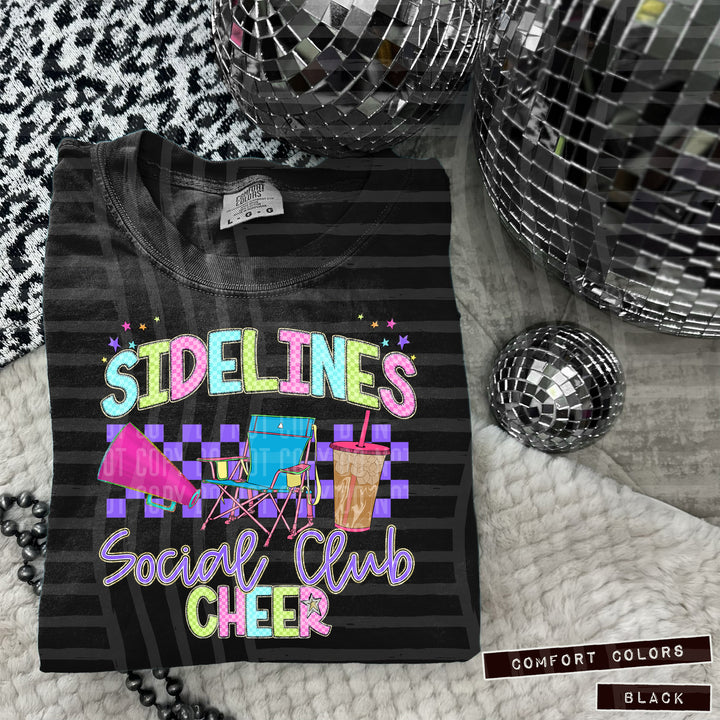 Sidelines DTF Print