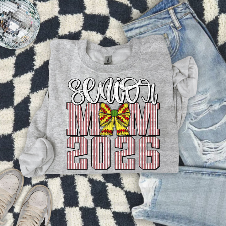 Senior Mom Softball DTF Print