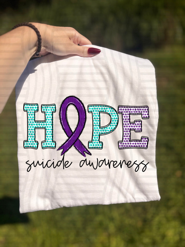 Suicide Awareness DTF Print