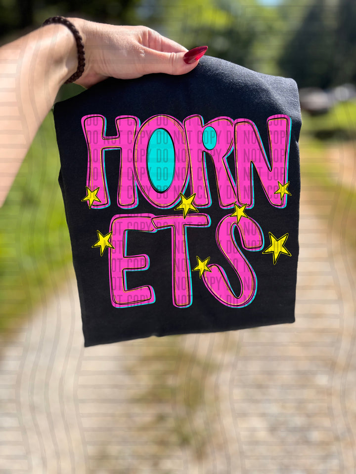 Pink Glow DTF Print