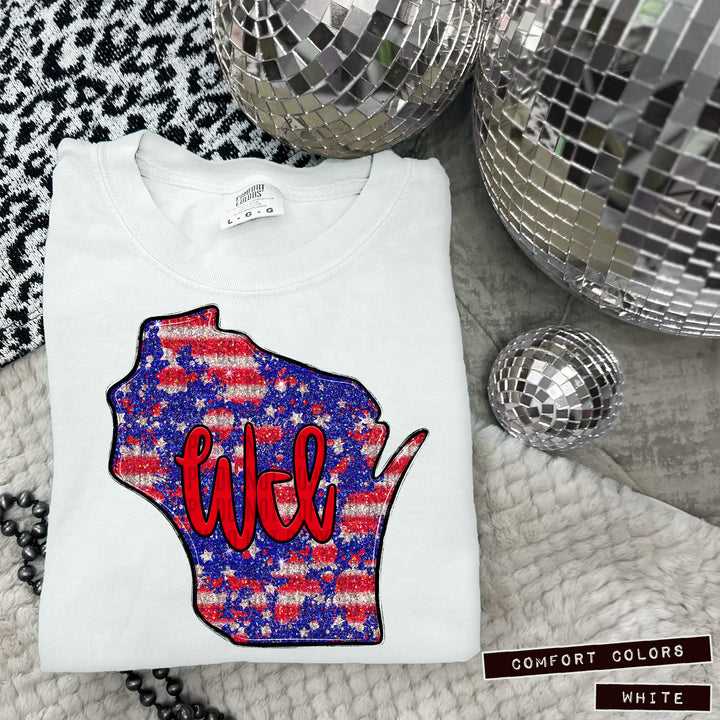 RWB States DTF Print