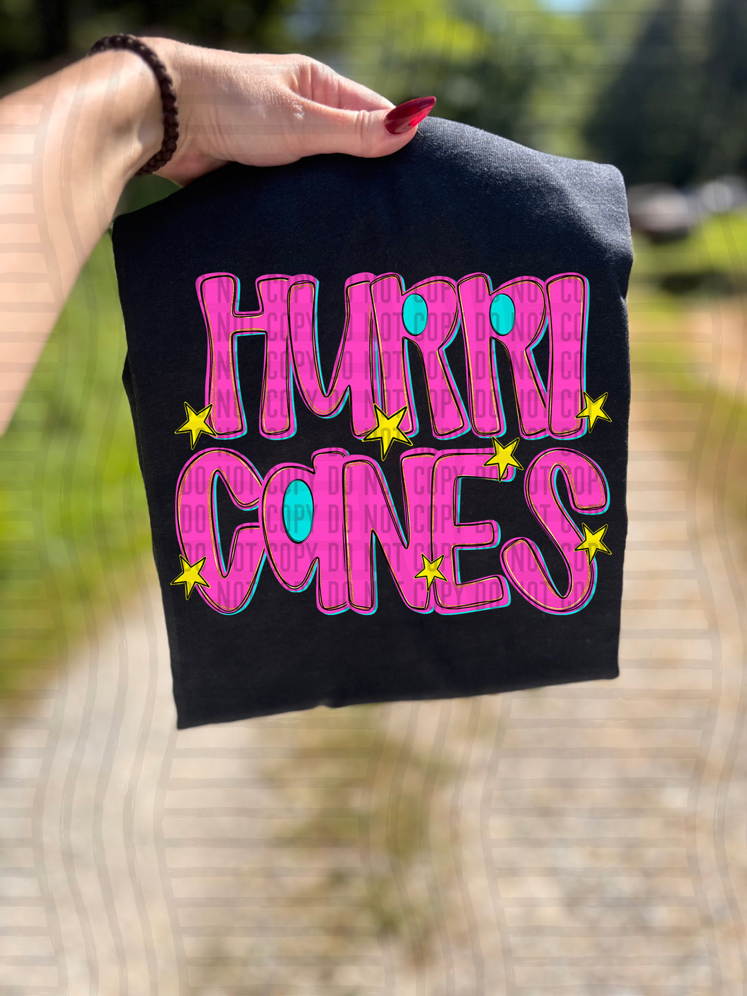 Pink Glow DTF Print