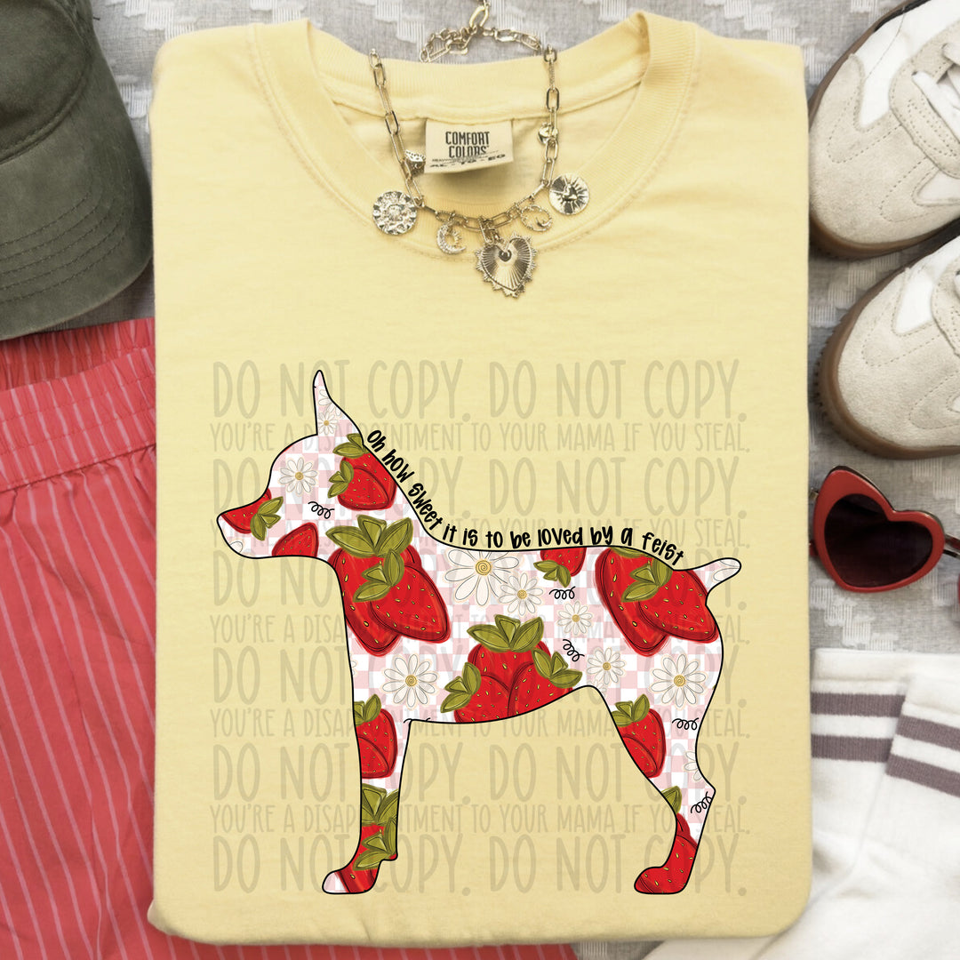 How Sweet Dog DTF Print