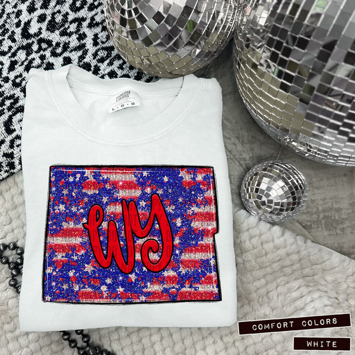 RWB States DTF Print
