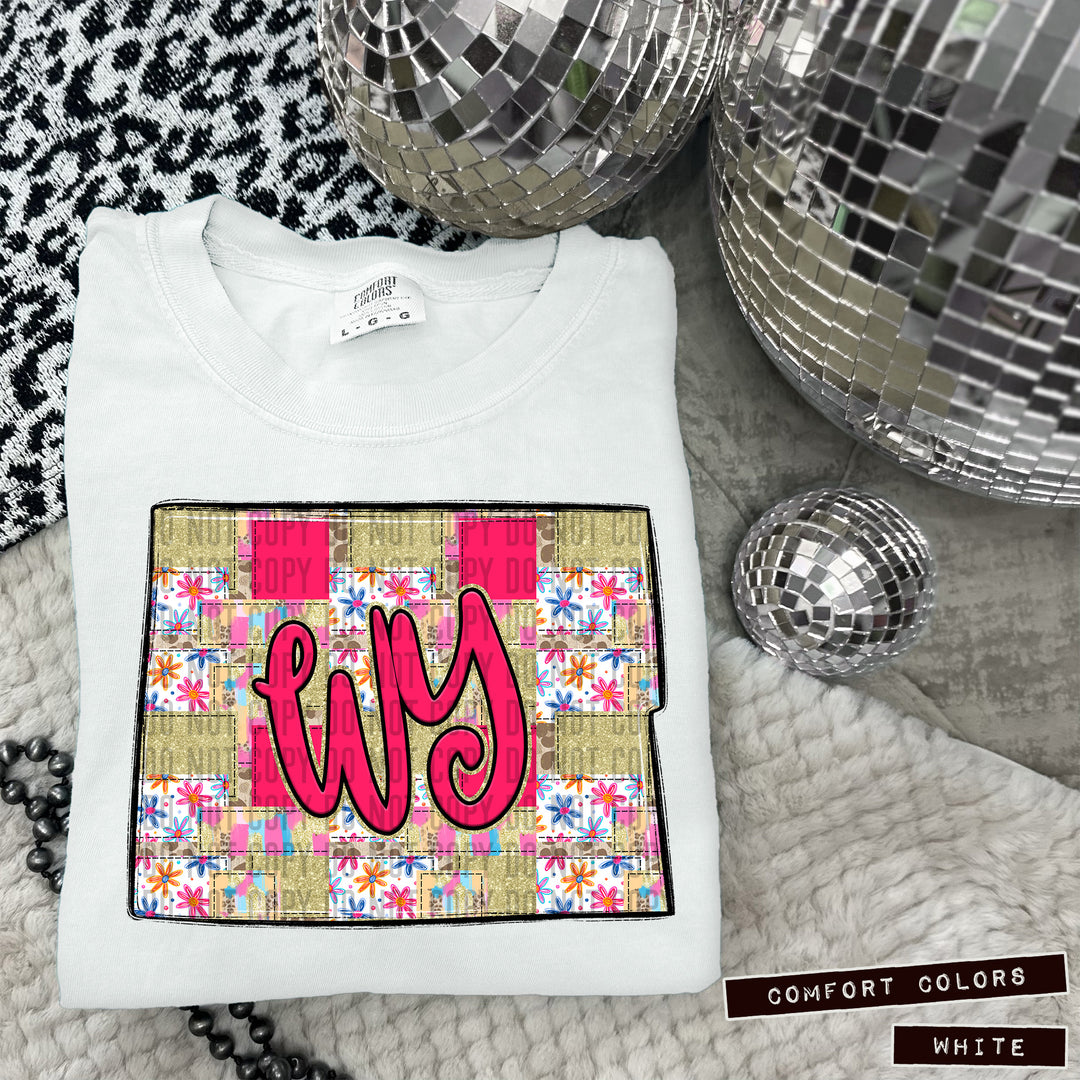 Patches States DTF Print