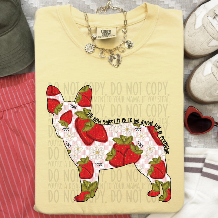 How Sweet Dog DTF Print