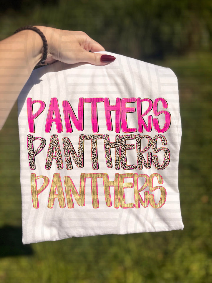 Pretty In Pink Triple Stacked DTF Print
