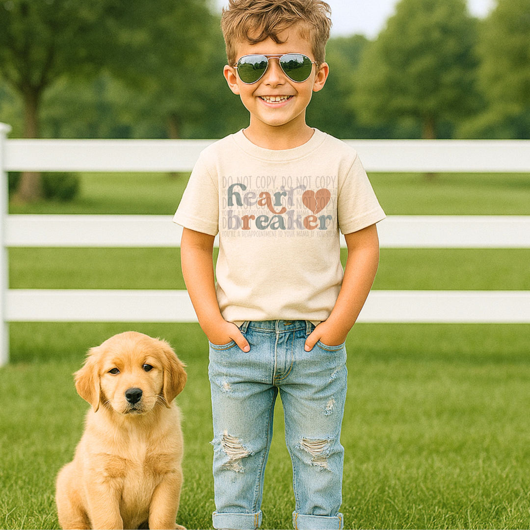 Heartbreaker Camo DTF Print