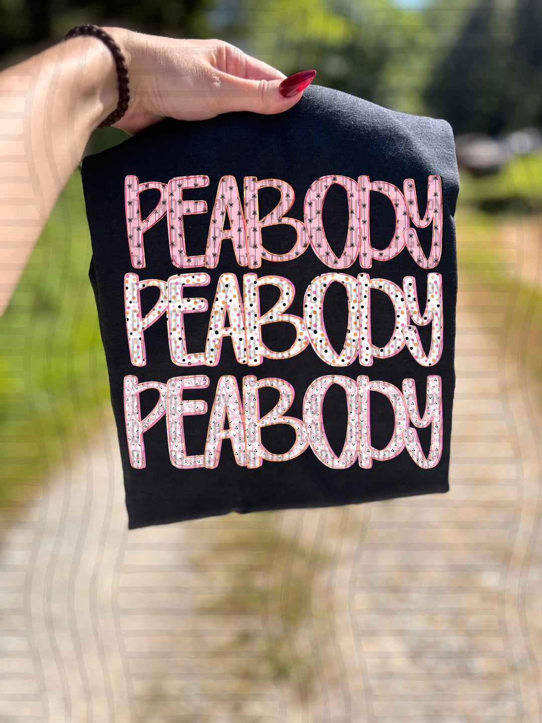 Girly Spooky Triple Stacked DTF Print