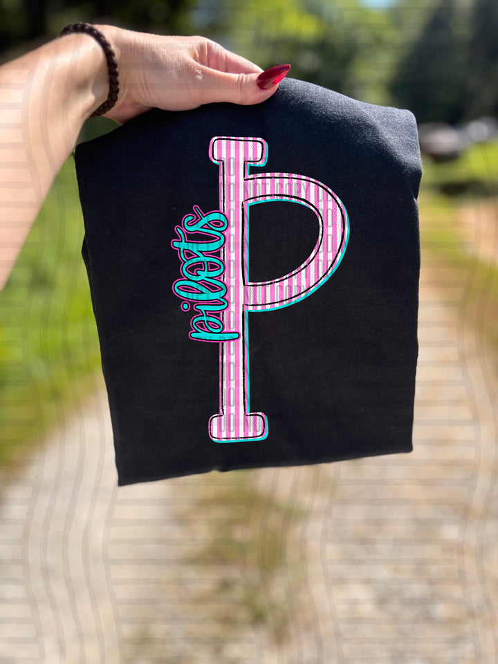 Mixy Pink Seersucker DTF Print