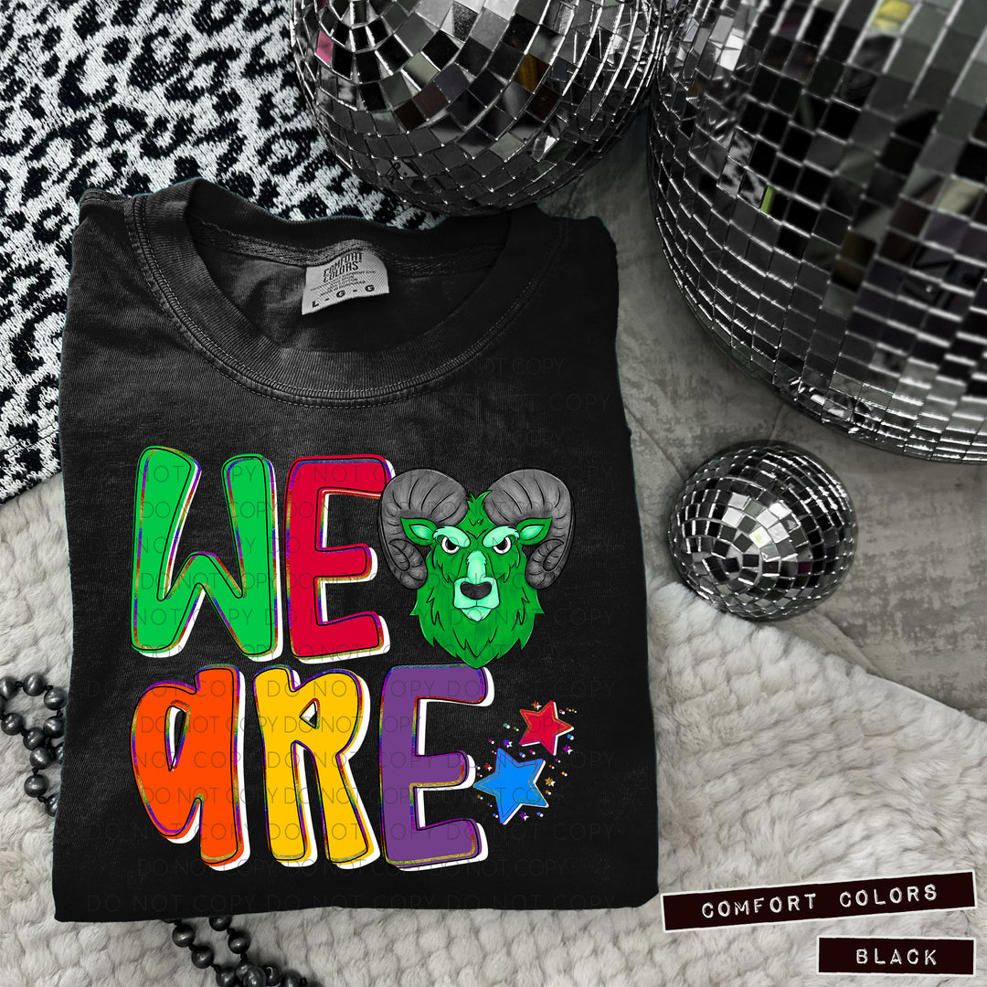 We Are Mascot Heads DTF Print