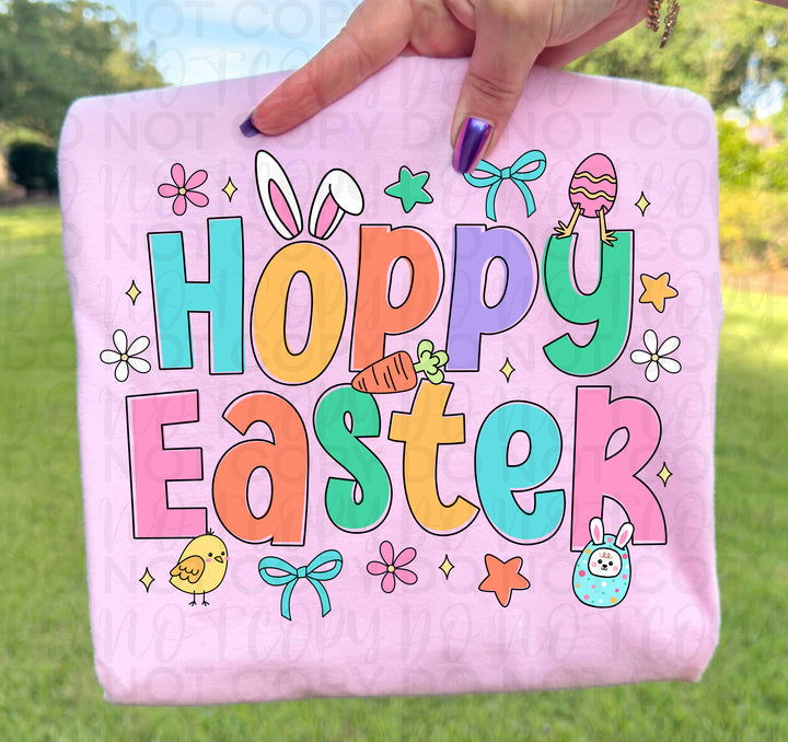 Hoppy Easter DTF Print