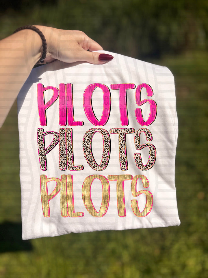 Pretty In Pink Triple Stacked DTF Print