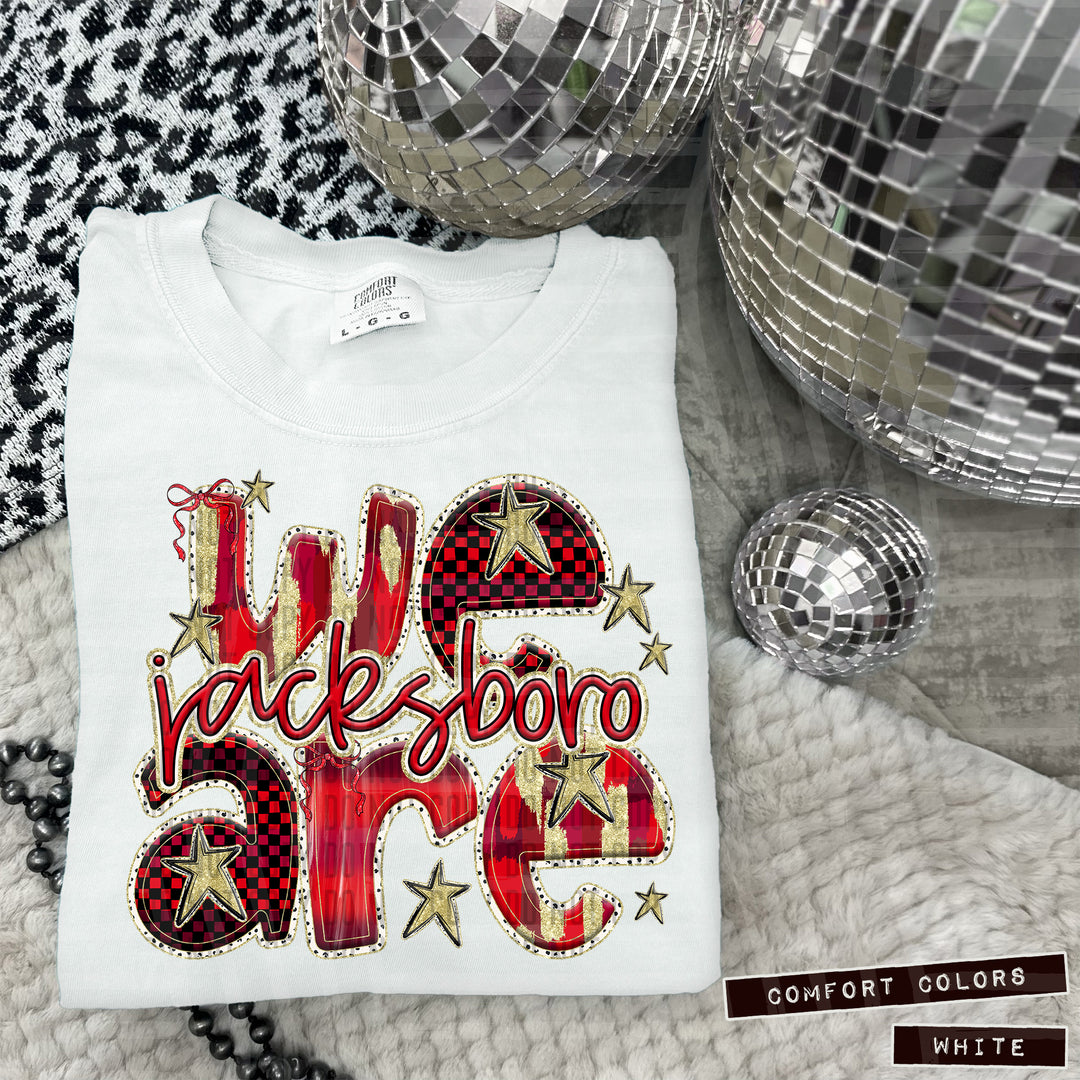 Red We Are DTF Print