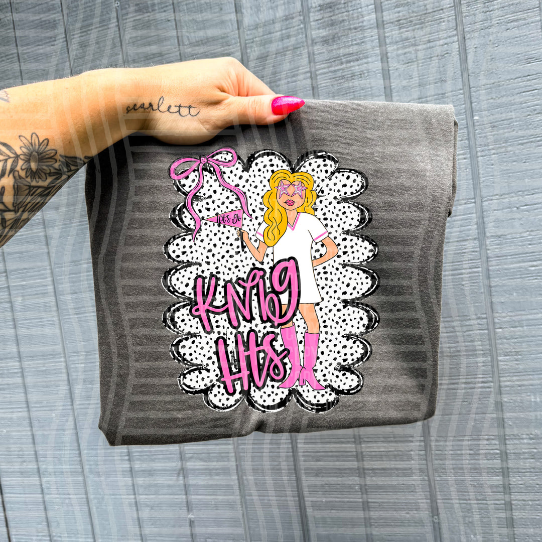 Preppy Gals Brunette DTF Print