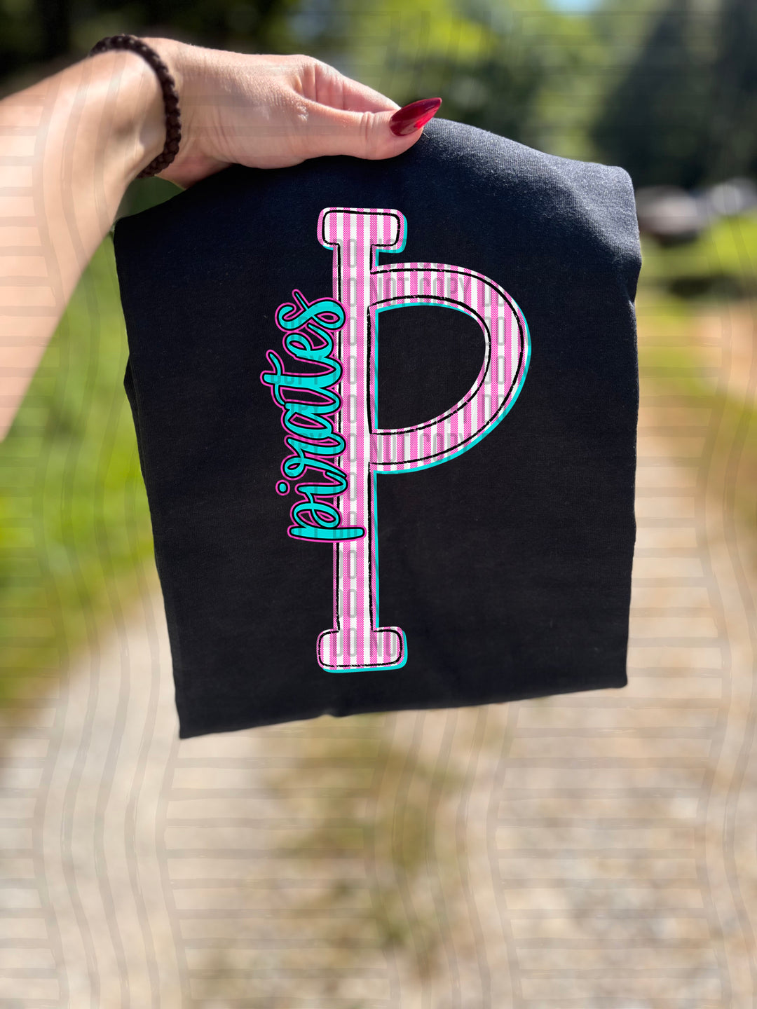 Mixy Pink Seersucker DTF Print