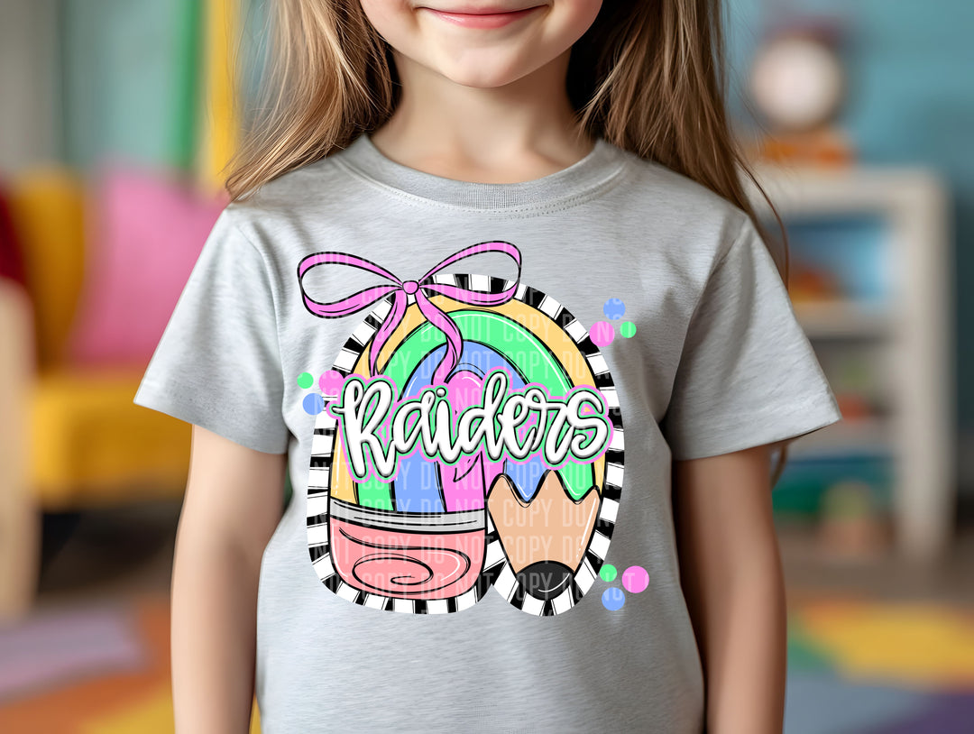 Preppy Pencil DTF Print