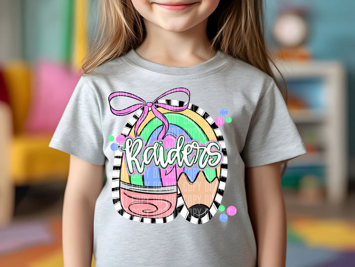 Preppy Pencil DTF Print