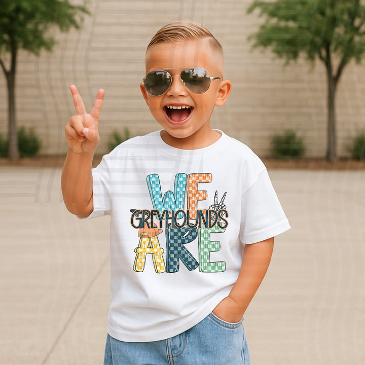 Boy Checks DTF Print