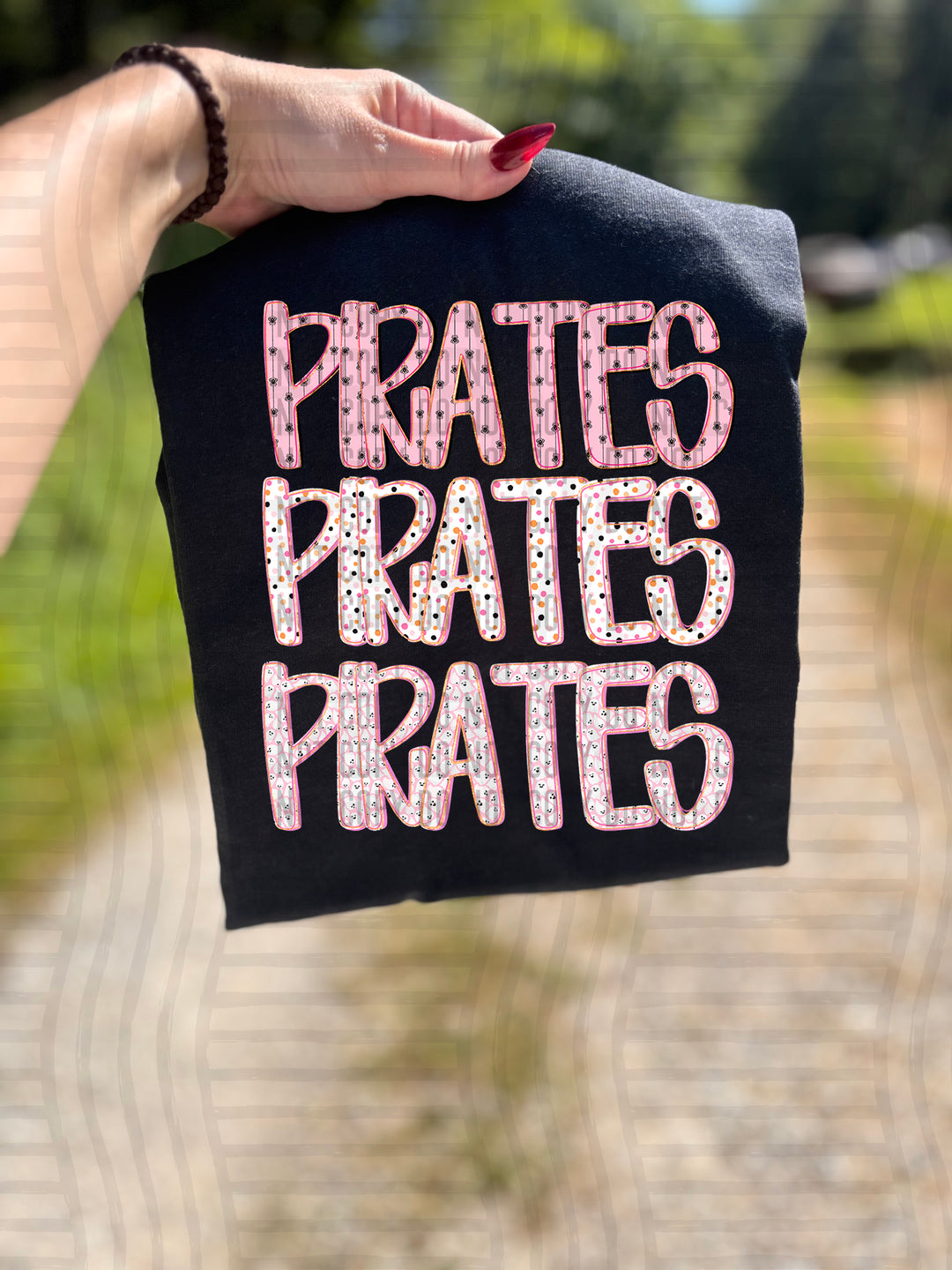 Girly Spooky Triple Stacked DTF Print