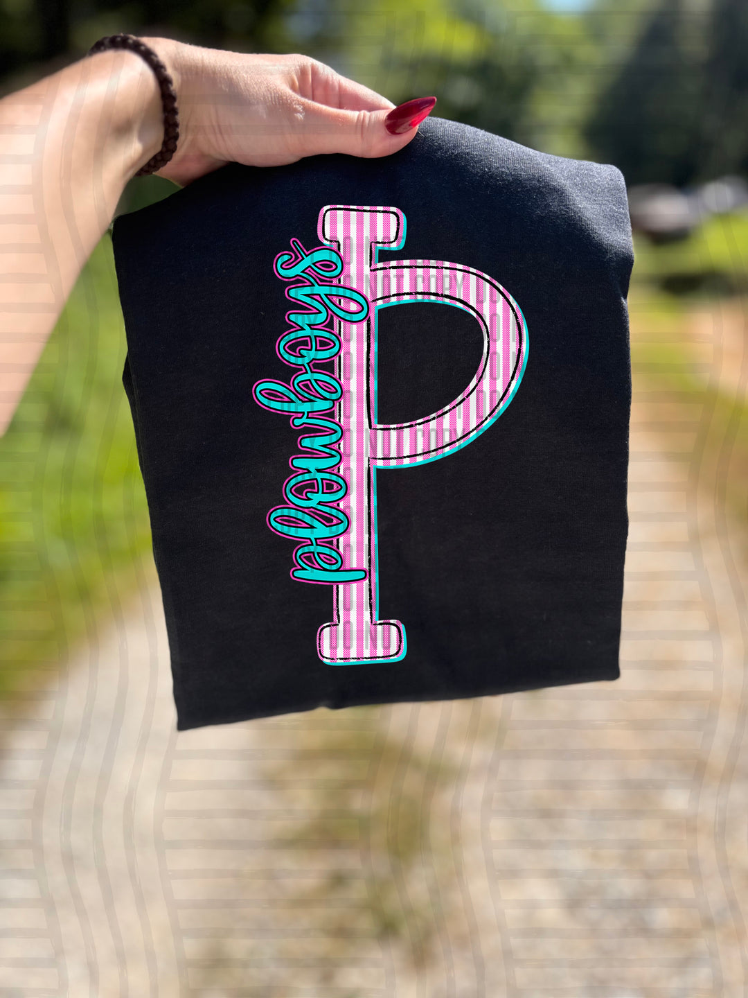 Mixy Pink Seersucker DTF Print