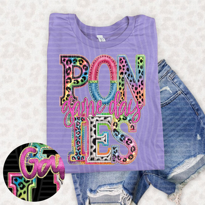 Rainbow Mitchymatchy DTF Print