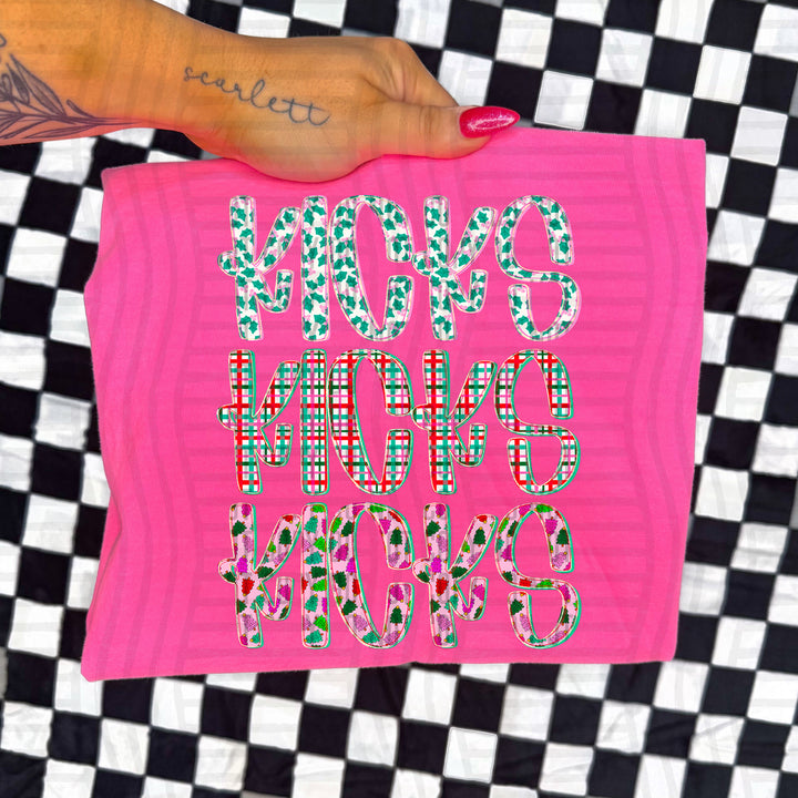 Twinkle Tinsel Stacked DTF Print