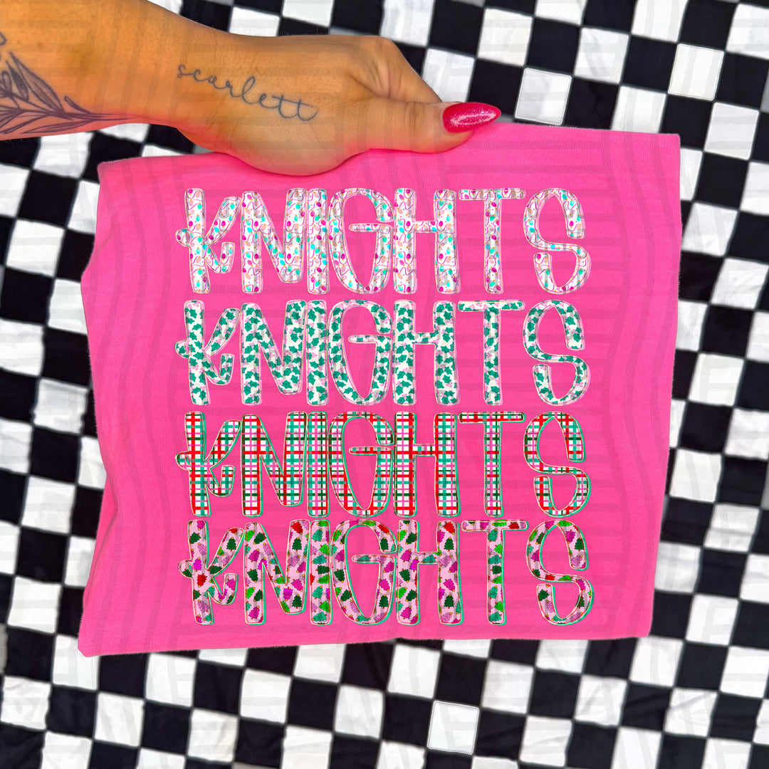 Twinkle Tinsel Stacked DTF Print