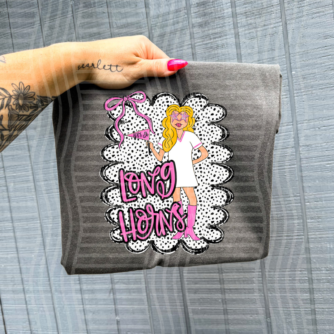 Preppy Gals Brunette DTF Print