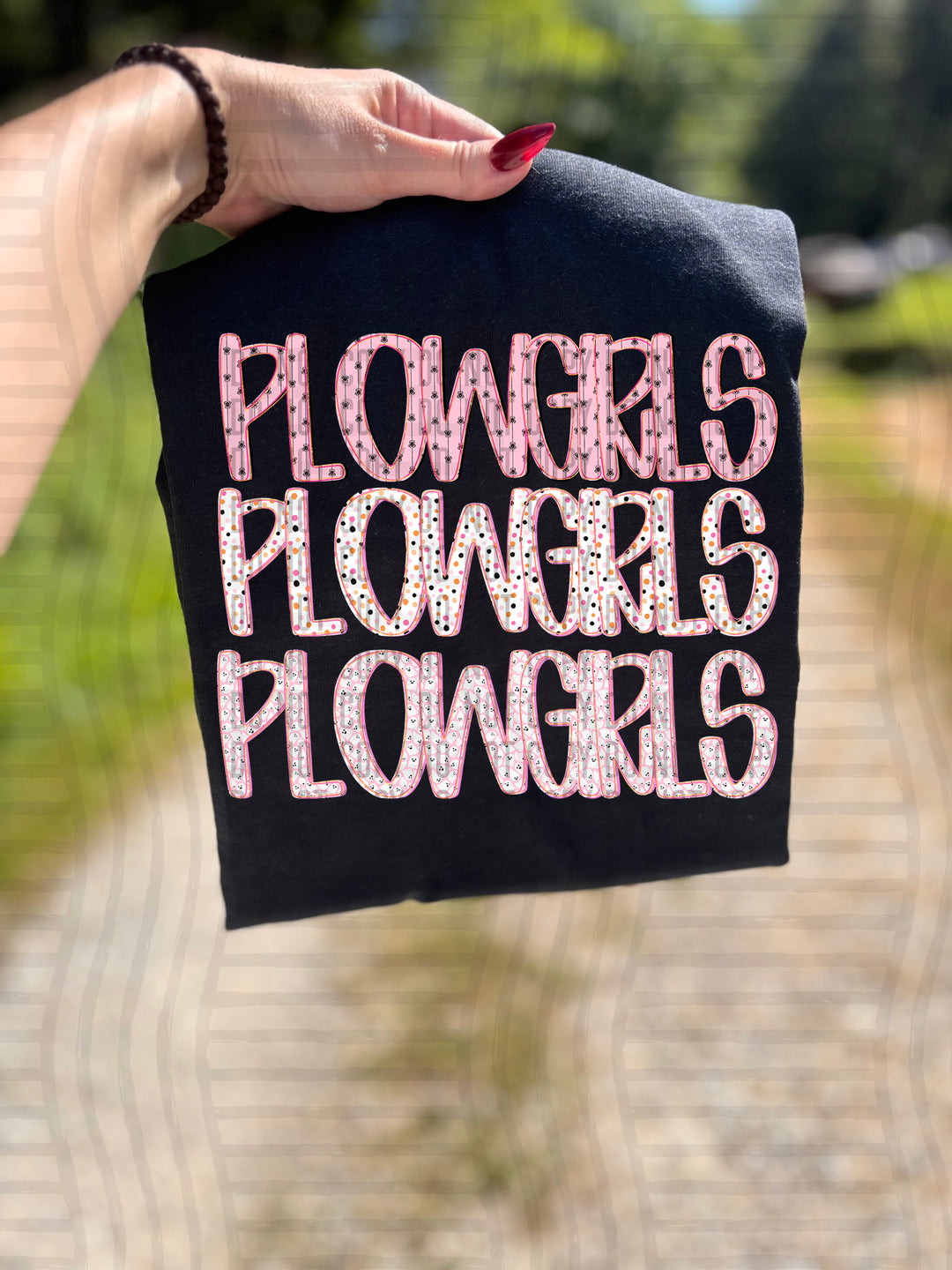 Girly Spooky Triple Stacked DTF Print