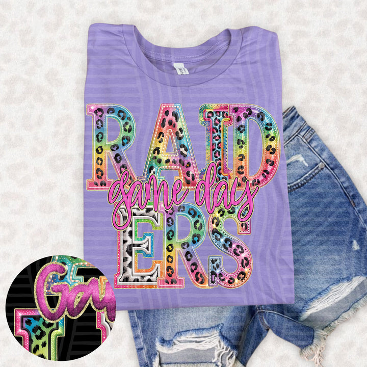 Rainbow Mitchymatchy DTF Print