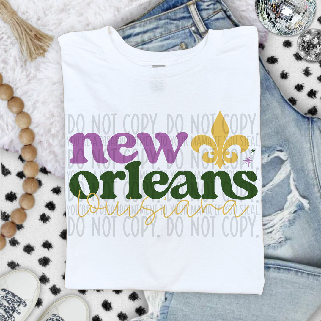 New Orleans DTF Print