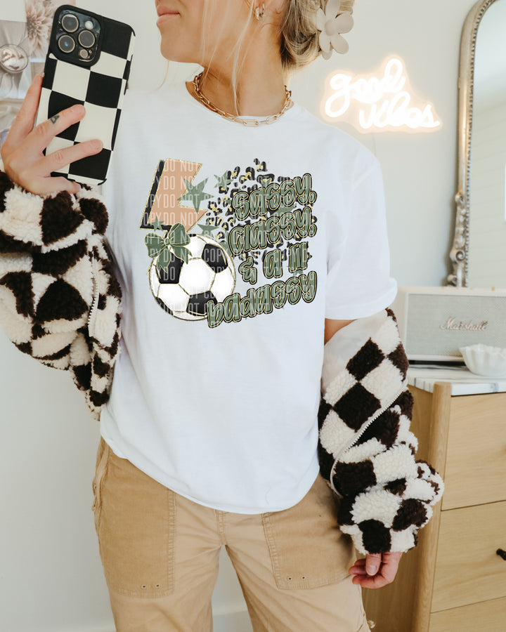 Sassy Classy Soccer DTF Print
