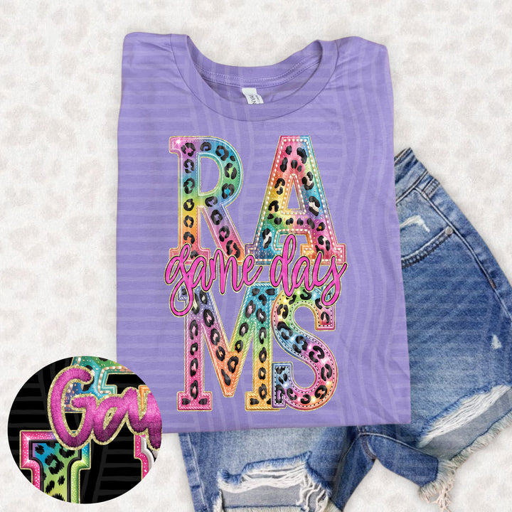 Rainbow Mitchymatchy DTF Print