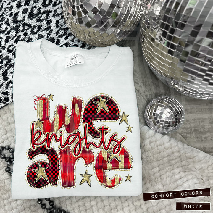 Red We Are DTF Print