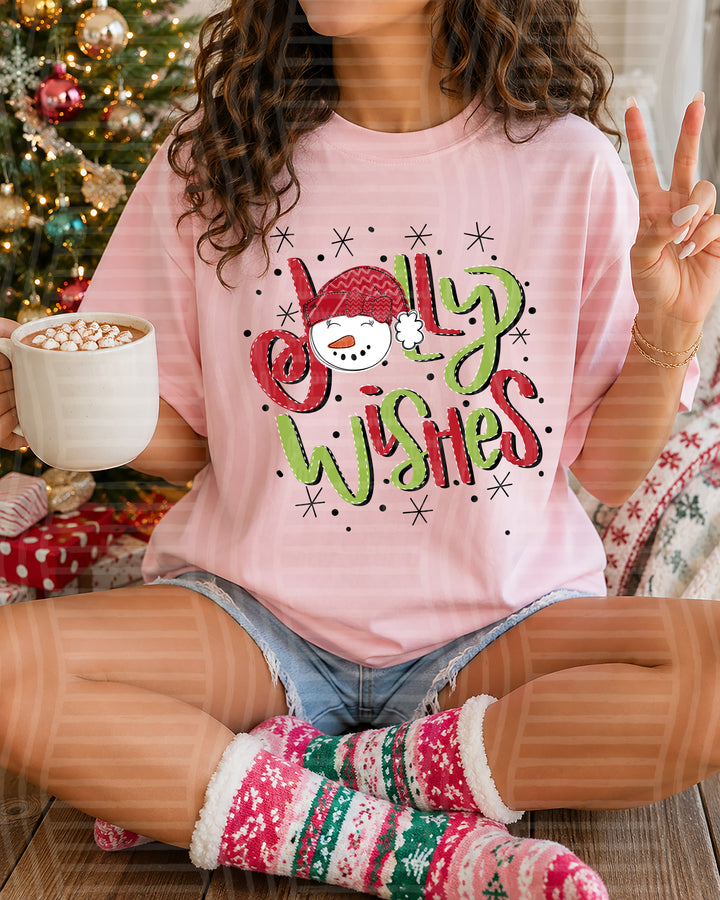 Jolly Wishes DTF Print