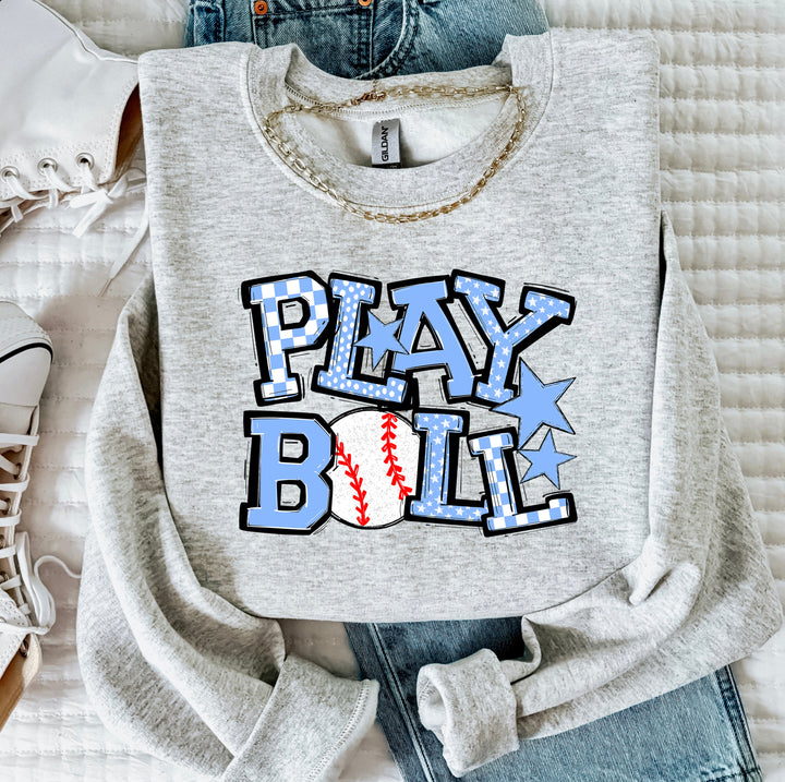 Play Ball Baseball DTF Print