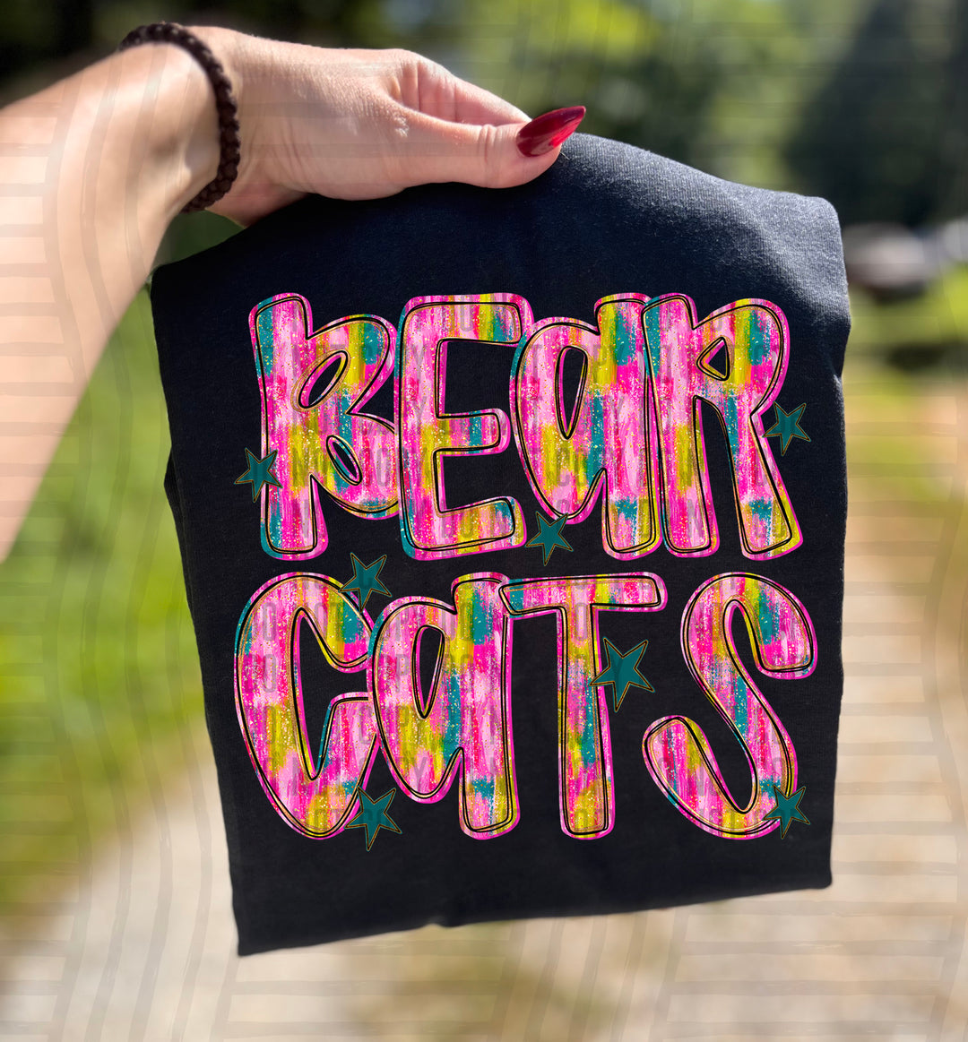 Holiday Brushstroke DTF Print