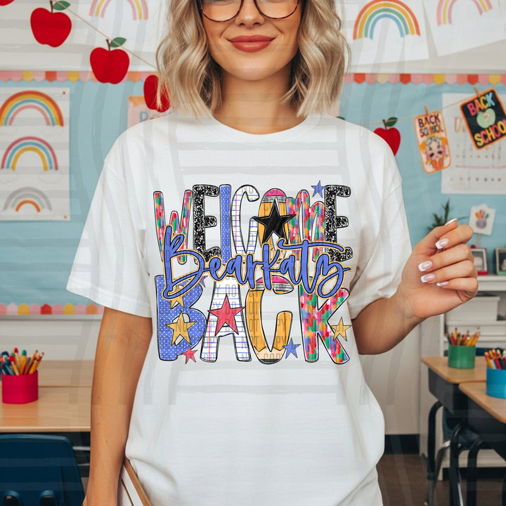 Welcome Back Mascots DTF Print